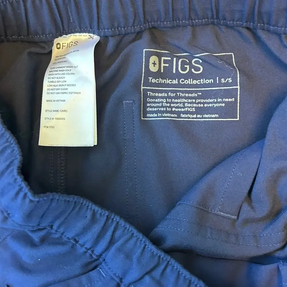 EUC Figs Men’s CIRO cargo Scrub Pants Small / Short 27” Inseam